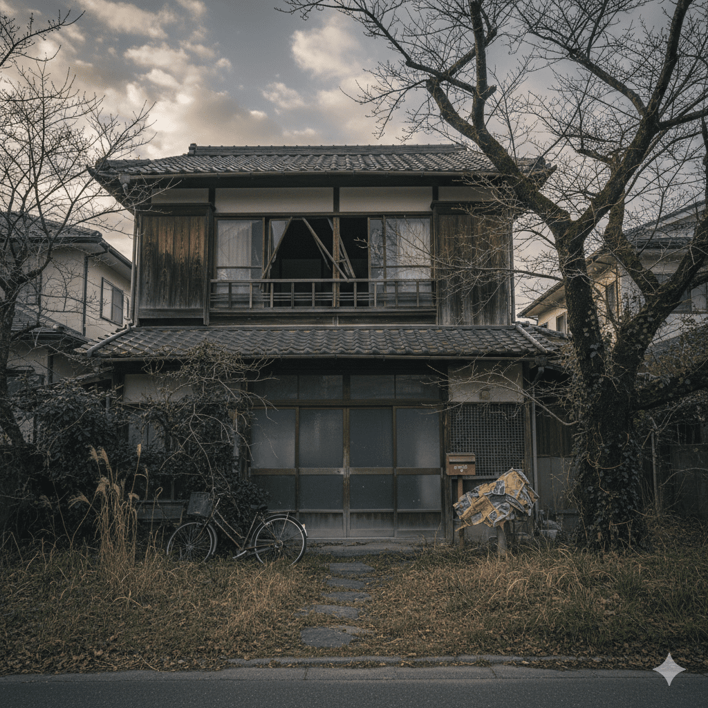 放置された空き家